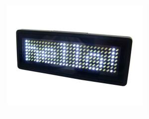 Quality Programmable LED Name Signs Green color B729TW wholesale