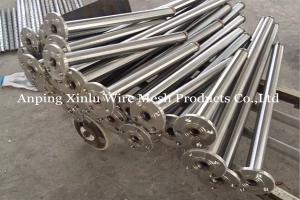Quality Resin Trap AISI 316L Wedge Wire Screen Pipe Wrapped Candle Filter Tube With Flange wholesale
