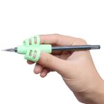 Children Silicone Rubber Pencil Holder Soft Handwriting Assisted