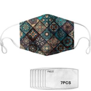 Quality Anti Dust &amp; Pollution Printed Reusable Face Mask wholesale