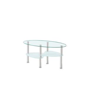 Quality 0.14m3 Living Room Furniture Gold Stainless Console Coffee Table 90*50*43CM wholesale