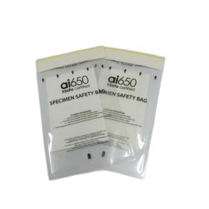 Quality OEM Customized Poly Sealed Bags Eco Friendly Biohazard Specimen Transport Bags wholesale