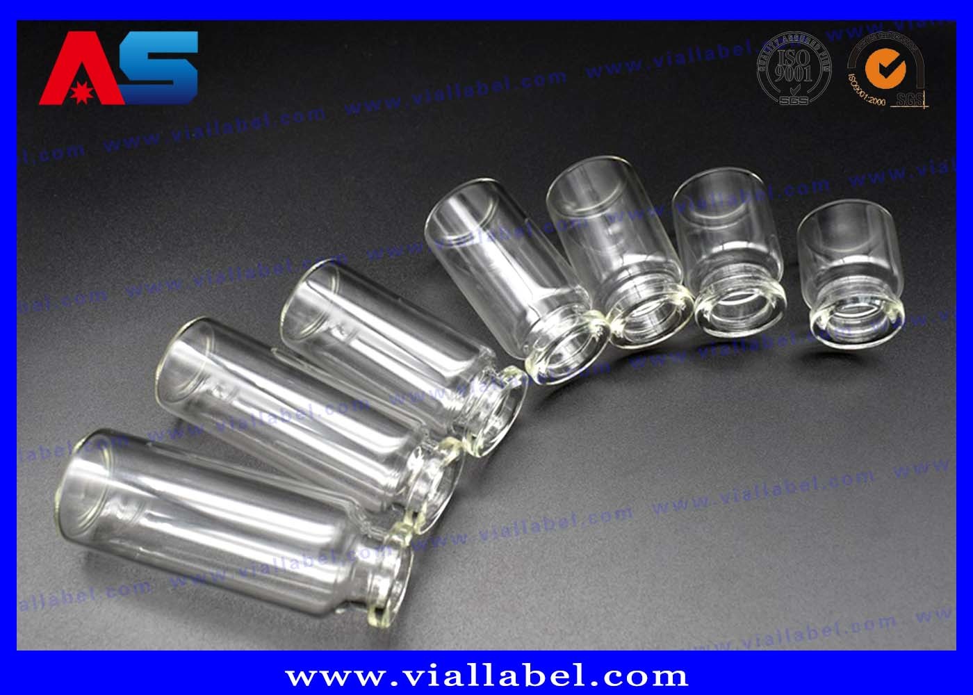 Clear Bottles 10ml Little Glass Vials 24mm width 45mm Tall Usage for BIO Test 2ml glass vials