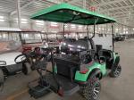 The New Off-Road 4-Seater Green High-End Electric Golf Cart Supports Customized