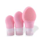 OEM Grey Silicone Cleansing Brush Face Silicone Scrubber Electric