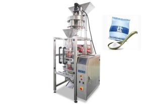 Quality Sugar / Salt / Beans / Seed / Chemical Fertilizer Granules Filling Packing Machine 2.2kw wholesale