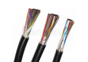Quality Outdoor Bare Copper Cat3 Telephone Cable / Cat3 25 Pair Cable For Communication wholesale