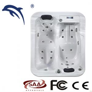 Quality Comfortable 2 Persons Outdoor Spa Balboa   Hot Tub Small Spa acrylic material wholesale
