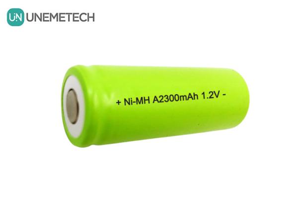 UNEMETECH Ni-MH A 2300mAh Battery 1.2V A2300 Nickel Metal Hydride Batteries For