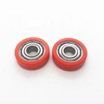 red ISO approved Synchronous Nylon Wheel