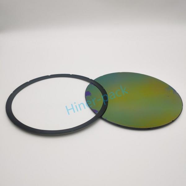 8 Inch Separator Rings Black PP Material Wafers Accessories Used For Semiconduct