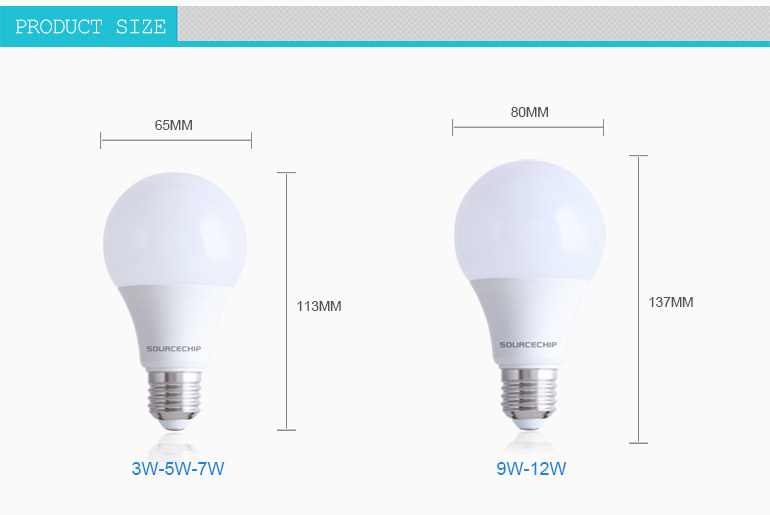 12w dimmable bluetooth smart led bulbs wholesale