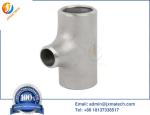 Buttweld Titanium Pipe Fittings Tees Stub Ends Reducers Tees Pipe Fittings