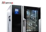 18~18.5kw Commercial 10 Trays Combitherm Oven 910x810x1080mm Size