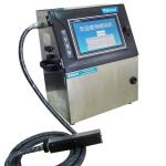 Small Character CIJ Inkjet Printer For Packaging Double Printheads YM-S8101-2