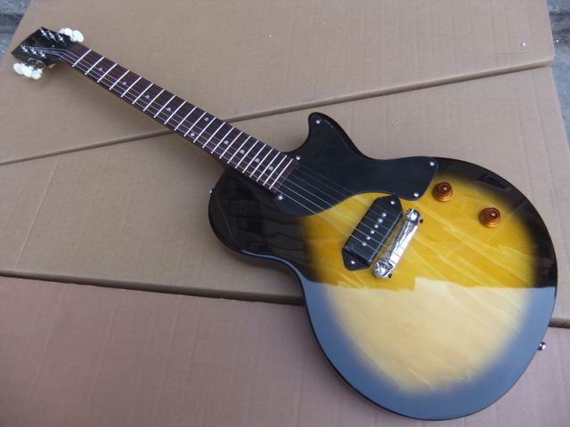 Custom Wholesale Cibson LP Junior Electric Guitar Top Quality In Brown