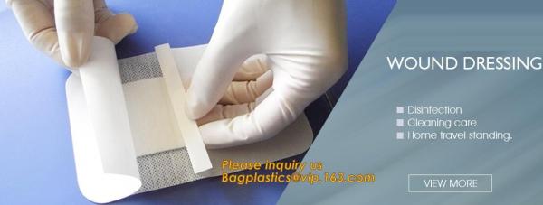Waterproof Transparent PU Wound Dressing,Manufacturer Hypoallergenic Retention