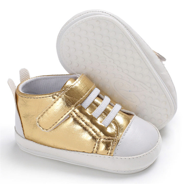 Hot sale Rubber sole Casual canvas 0-2 years baby First walker sneaker for baby boy