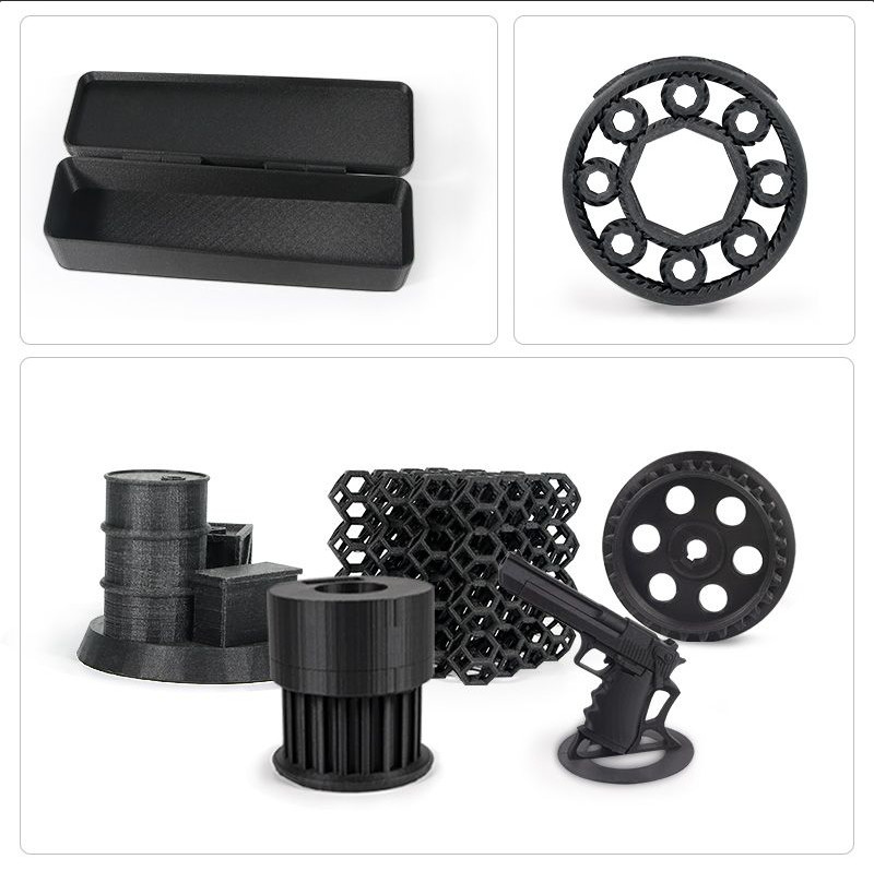 Strong Durable PA6 Carbon Fiber 3d Printer PC Filament 1.75mm Black Filament