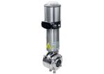 SS 1.5 Inch Welded Pneumatic Operated Butterfly Valve For Petroleum