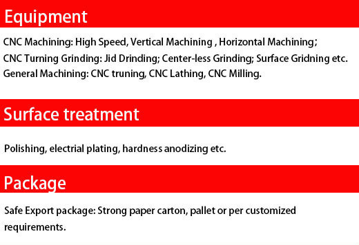 Red Anodizing Color, CNC Machining Part