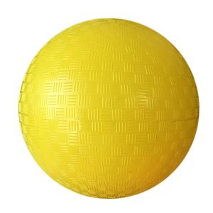 Quality 8.5&quot; PVC Yellow Inflatable Playground Ball Antiburst Ecofriendly wholesale