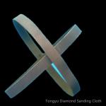 10mm Diamond Abrasive Belt Soft Grinding Hot Sandblasted
