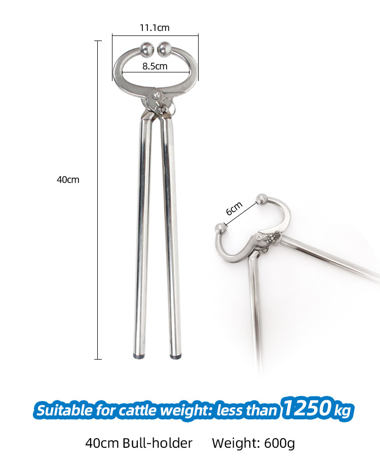 Rust Resistance 40CM Bull Holder For Streamlined Livestock Management Solutions