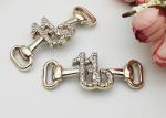 Fashionable Style Plastic Shoe Buckles For Different Styles Shoes , Abrasion