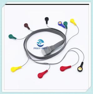 Quality 10 Lead ECG Patient Cable 1.5m Length Edan SE2003 / SE2012 For ECG Hotler Recorder wholesale