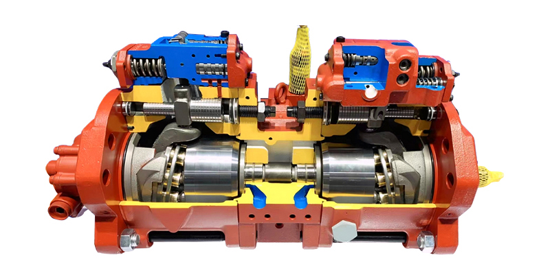 Star Zebra K3V112DT Excavator Main Hydraulic Pump Rebuilt Repair Air/Express/Sea Shipment Kawasaki Parts for Excavator