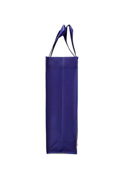 Factory handmade man sewing non woven shopping bag