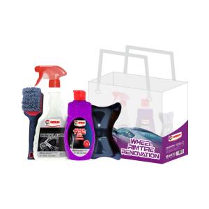 Quality Anti Puncture Car Tire Shine Gel Wheel Rim Renovation Kit wholesale