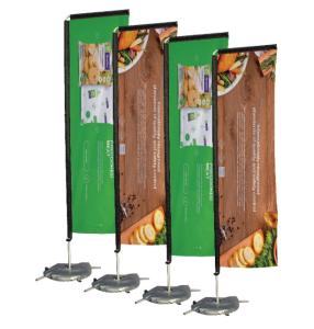 Quality Polyester Outdoor Promotional Flag Banner wholesale