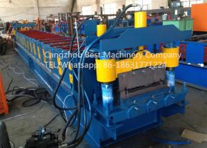 Quality Professional Roofing Sheet Making Machine , Roof Panel Roll Forming Machine 3kw Power wholesale