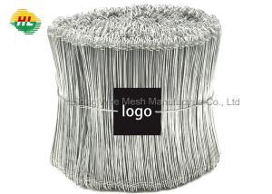China HUILONG 150mm Double Loop Rebar Tie Wire Galvanized 1000 Pcs / Bundles on sale