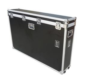 Quality Custom Aluminum Road Case Black Equipment Flight Carrying Case With Wheels wholesale
