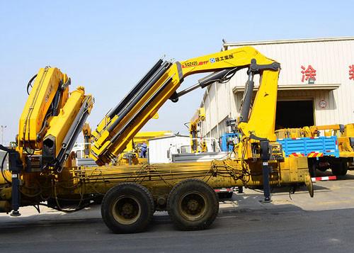 14 Ton Lifting Mobile Knuckle Boom Truck Crane SQZ420A