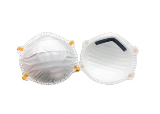 FFP2 Breathing Medical Respirator Mask , Surgery Face Mask Ventilator Virus Protection