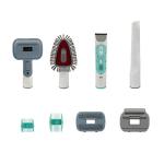 White 6 in 1 Dogs Cats Grooming Tools Kits with Vacuum Suction Sustainable