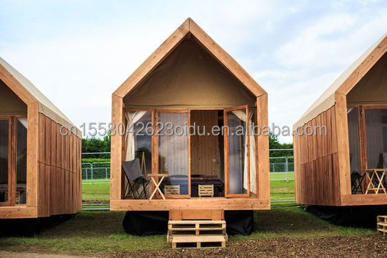 50/75/100mm Wave Sandwich Panel Wall Luxury Metal Wooden Garden Small House for Modern Prefabricated Hotel