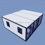 Container Houses Affordable Steel Structure Prefab Homes with 50/75/100mm Wave