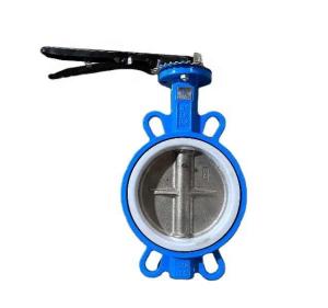 Quality Manual Motorized Ductile Iron Butterfly Valve Wafer Type wholesale