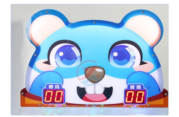 Suitable For All Ages Game Machine With Dirt - Resistant Dark Colors Easy To Maintain Game Machine With A Dreamy Blue Exterior Profit Making Whack A