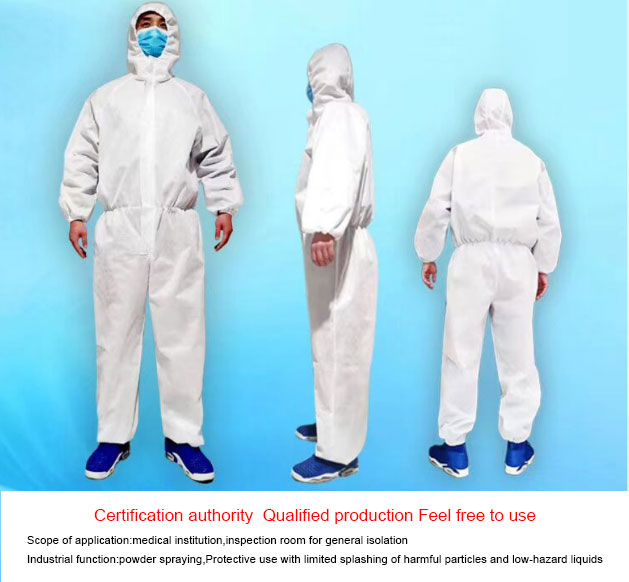 Medical Surgical Disposable Protective Clothing Anti Flu Waterproof Breathable