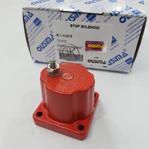 Quality OUSIMA Diesel Fuel Pump Solenoid Valve 3054608 3408421 12V For Cummins Engine wholesale