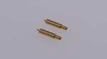 High Current Individual Pogo Test Pins Gold Plate Center Contact Plated