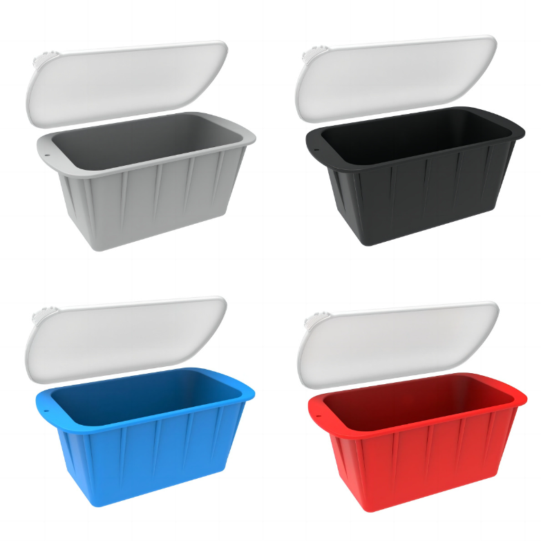 Food Grade Silicone Ice Cube Maker Collapsible Portable Moulds Trays for Easy Release