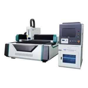 Quality Fiber Optic Laser Cutting Machine For Metal Sheet 1000W wholesale
