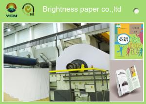 Quality A4 Compatible Offset Printing Paper / Book Printing Paper High Brightness wholesale